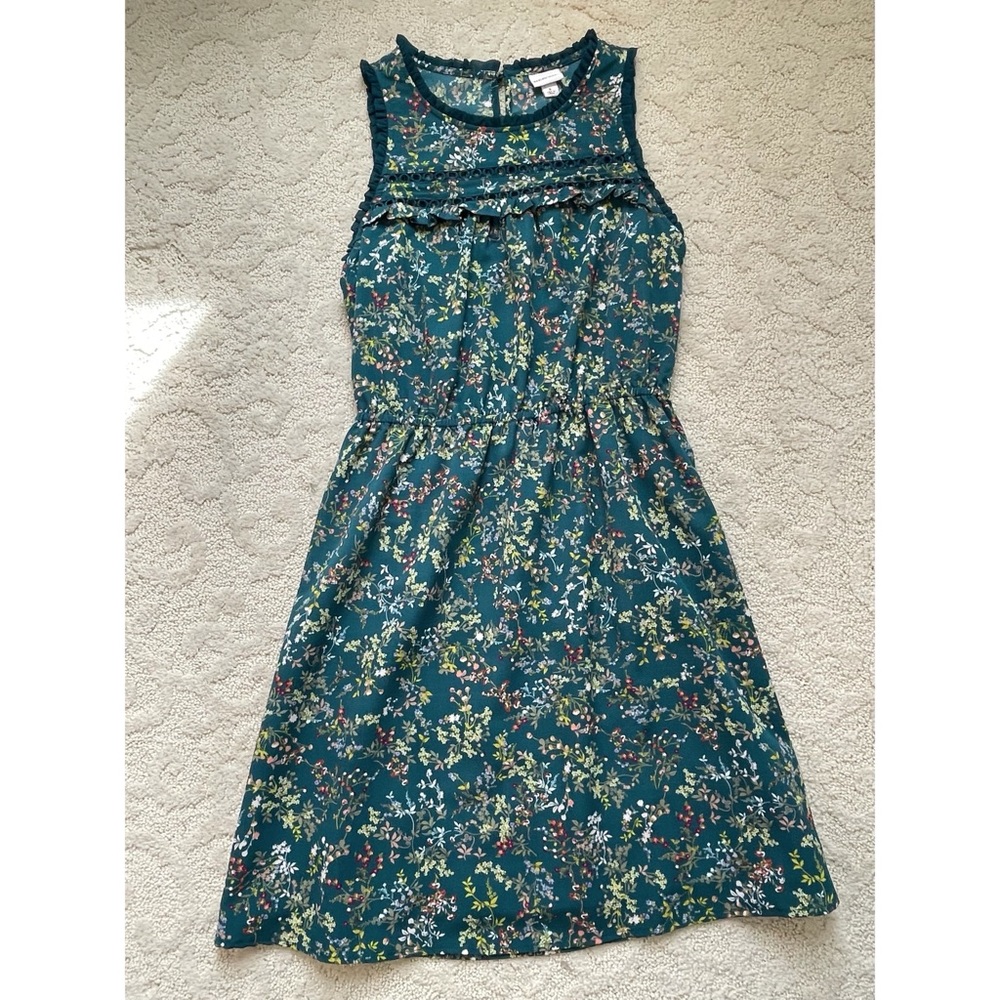 Green Floral Dress
